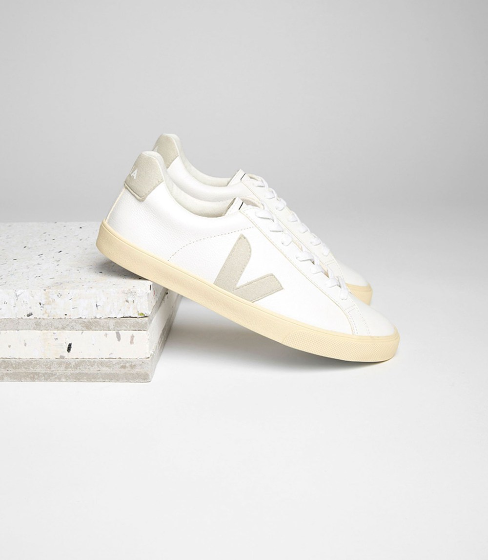 Veja Sneakers Barbati - Esplar Chromefree Piele - Albi/Bej - 6295140-MP